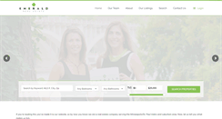 Desktop Screenshot of emerald-realestate.com